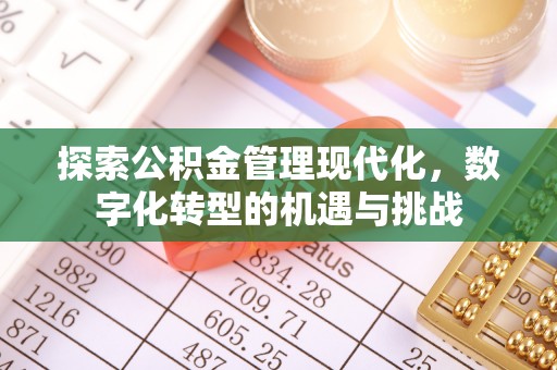 双峰探索公积金管理现代化，数字化转型的机遇与挑战