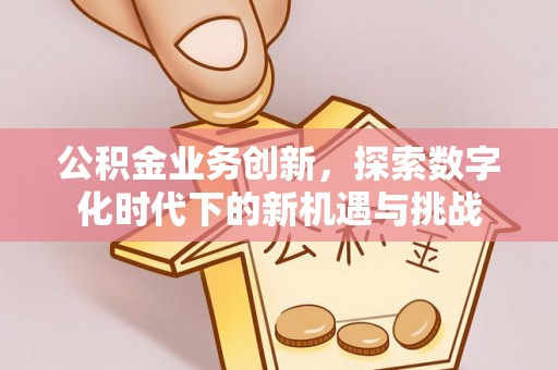 双峰公积金业务创新，探索数字化时代下的新机遇与挑战