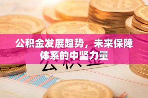 双峰公积金发展趋势，未来保障体系的中坚力量